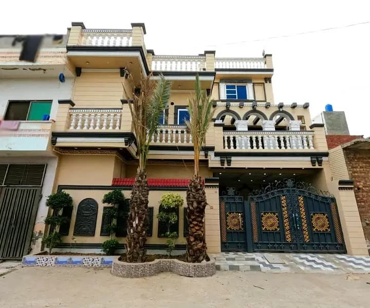 7 Marla House For Sale In Green Cap Housing Society, Lahore