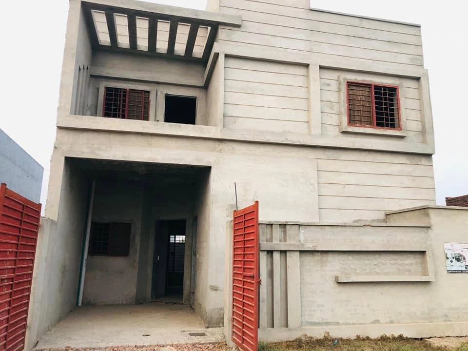 5 Marla Double Story Grey Structure House For Sale  In Bosn Road Gated Colony, Multan 