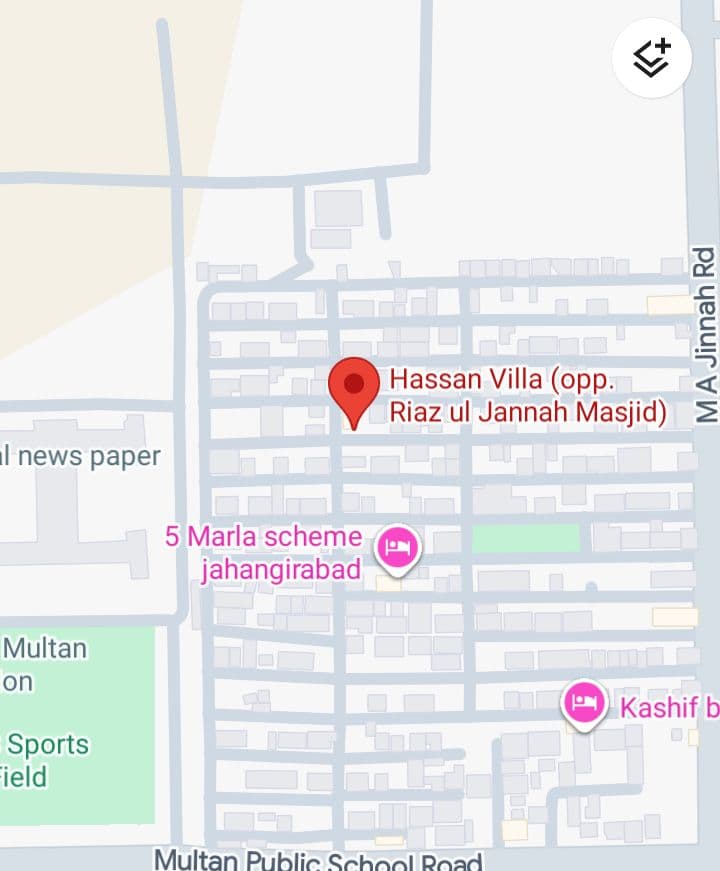 5 Marla Plot For Sale In Hassan Villas, Multan
