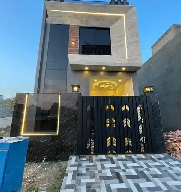 3 Marla House For Sale in Al Kabir Town Phase 2, Lahore