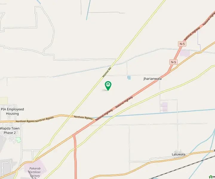7 Marla plot available for sale In  PGSHF Sector C, Multan