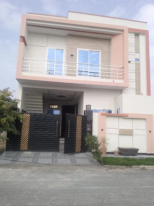 5 Marla Double Storey House For Sale In Etihad City Sahiwal.