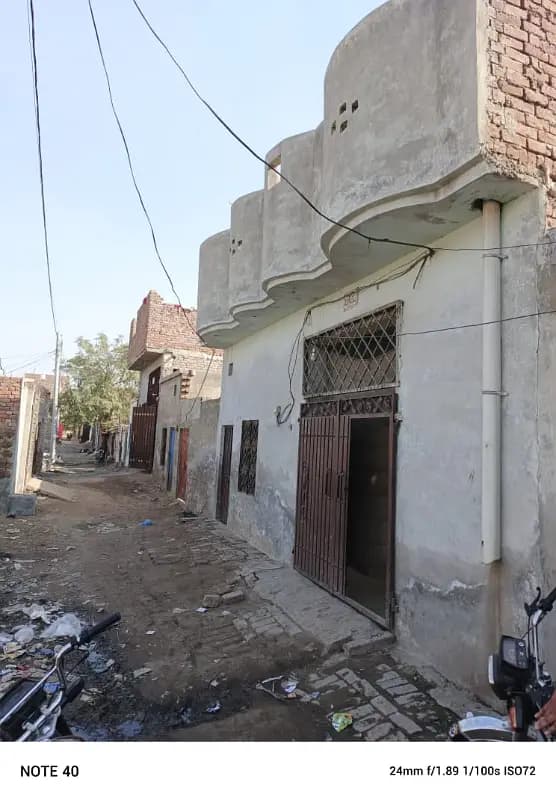 5 Marla Single Story House For Sale In Tariq Abad, Multan