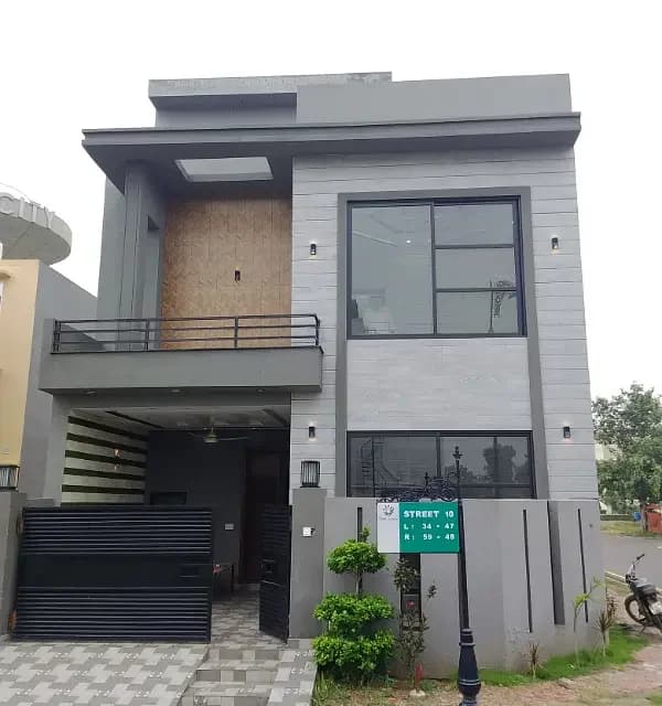 5 Marla Corner House For Sale In Palm City, Lahore