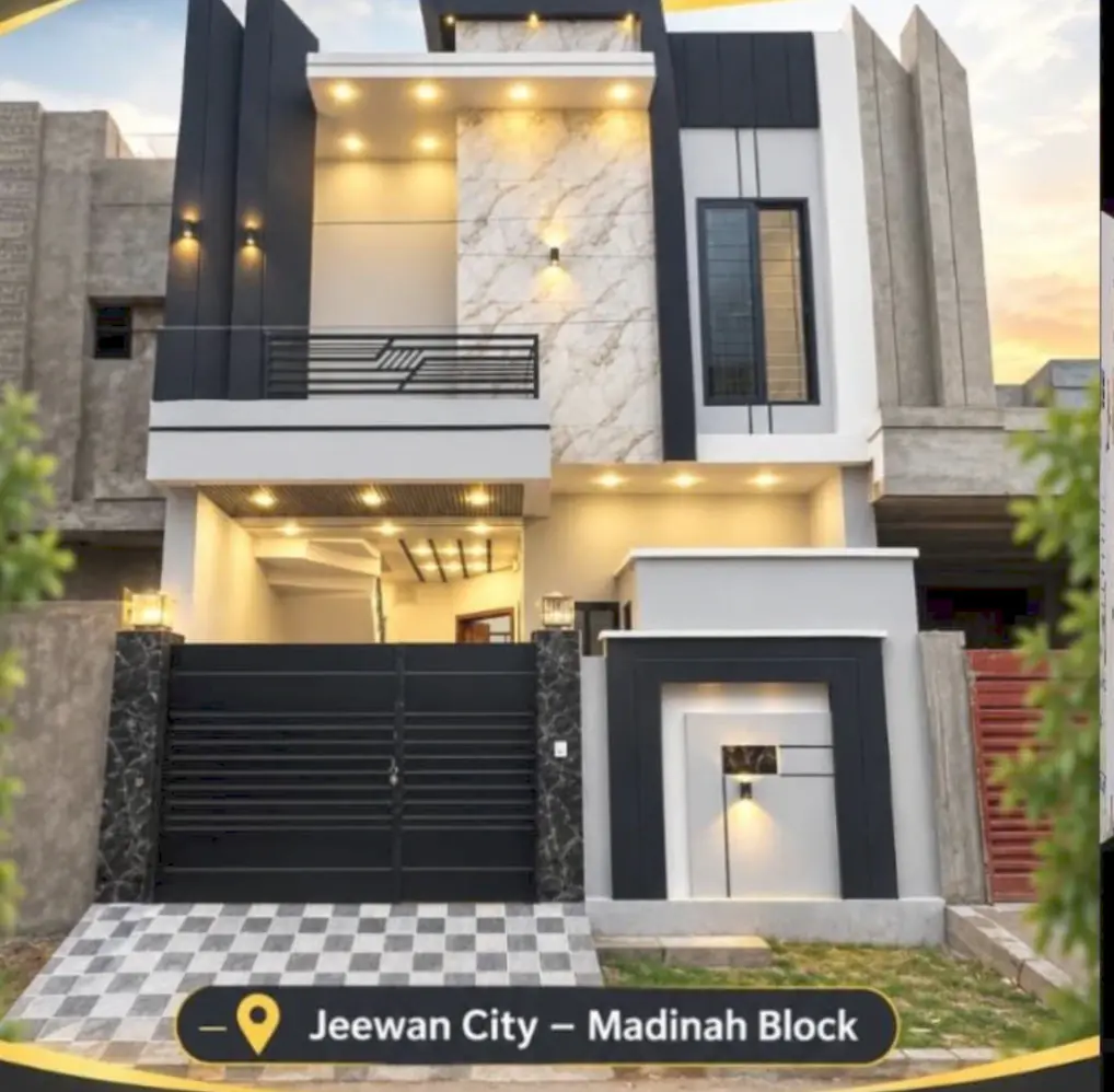 3.3 Marla House For Sale in Jeewan City Madina Block