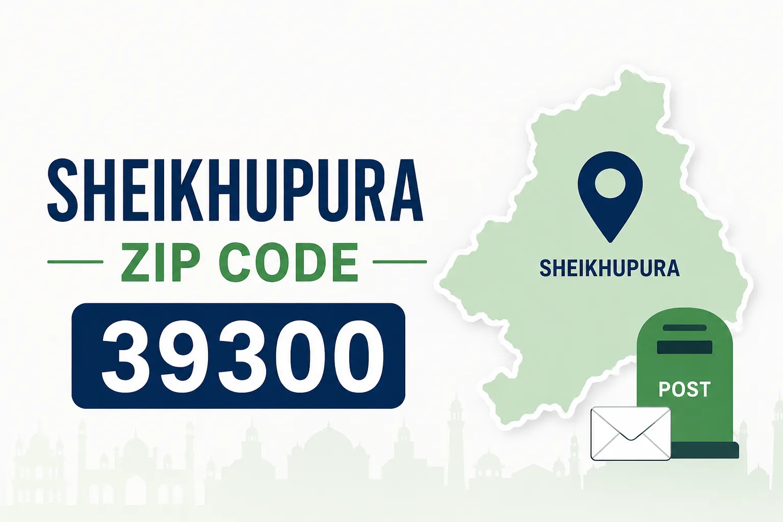 Zip Code Sheikhupura | All Area Postal Codes 2026