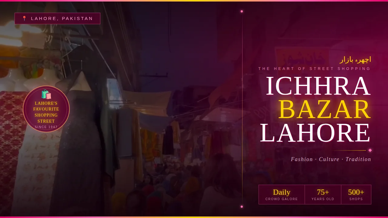 Ichhra Bazaar Lahore
