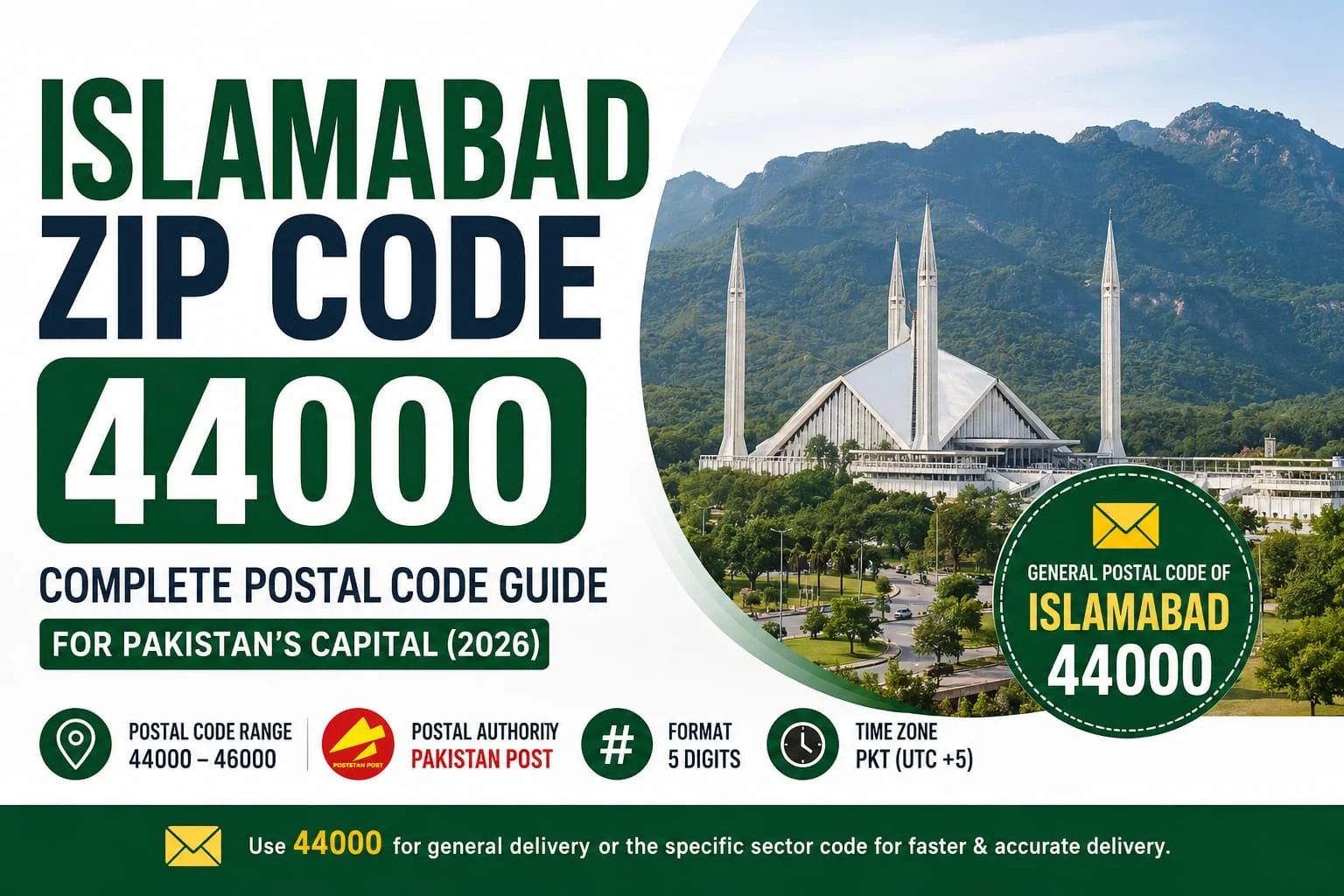 Islampur Pin Code Islamabad Zip Code 44000, All Area Postal Code List