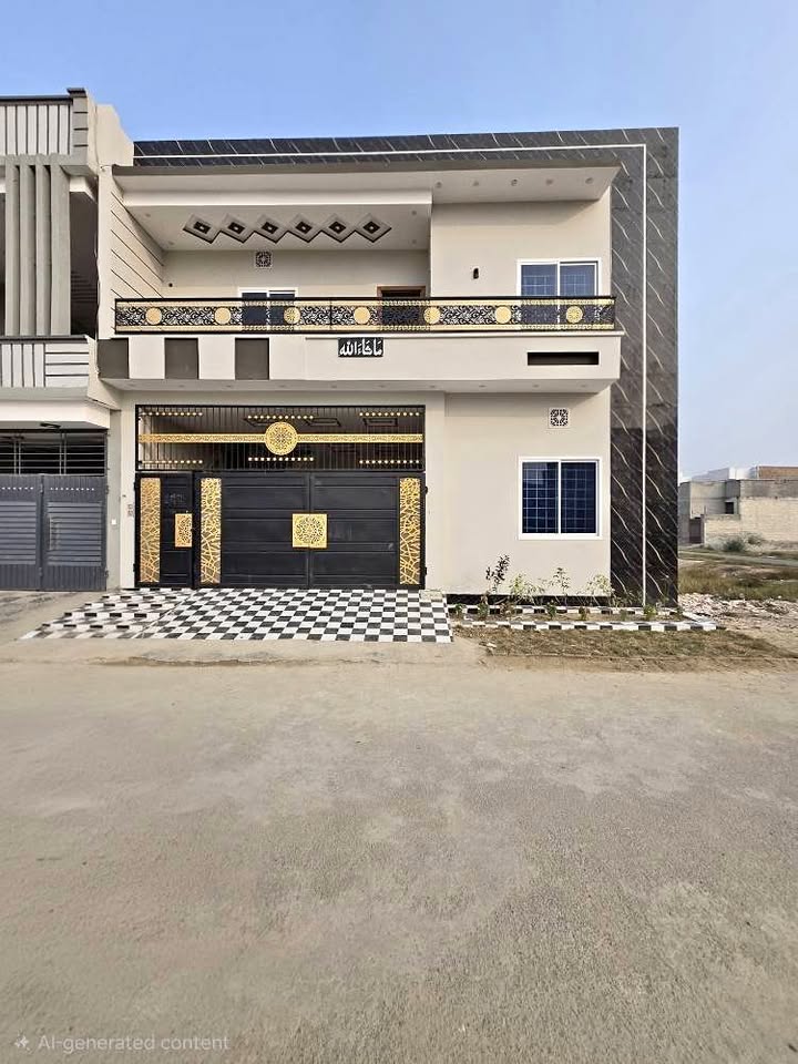 6 .25 Marla House For Sale In Al Reheem Town , Lahore - Image 1