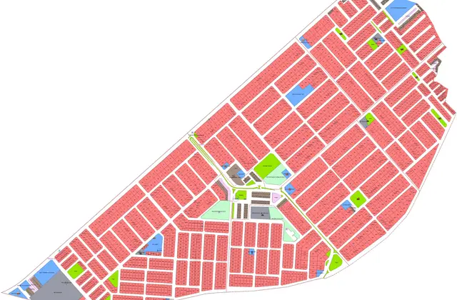 DHA Phase 2 map