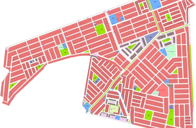 DHA Phase 4 map