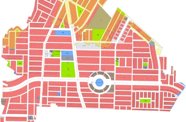 DHA Phase 8 Park View map