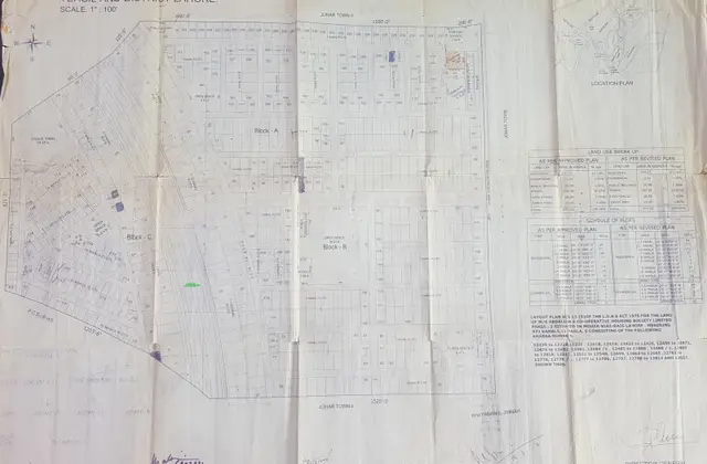 Abdalian Housing Society map