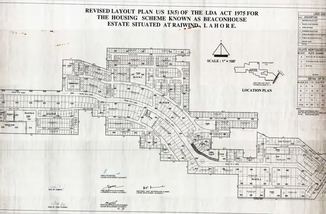 Beacon House map