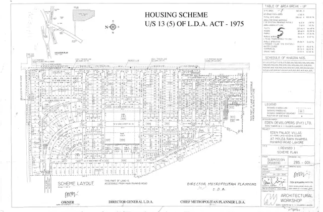 Eden Palace Villas map