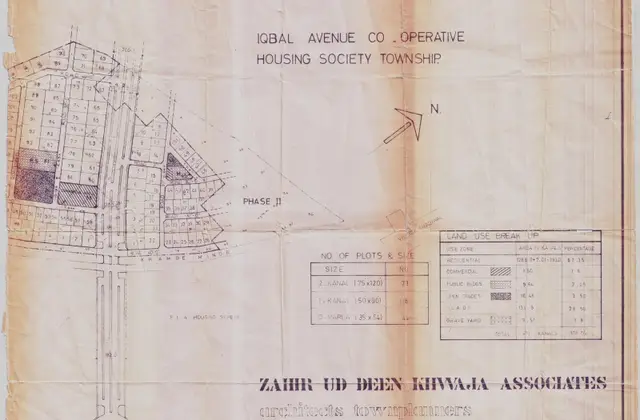 Iqbal Avenue Phase 1 map