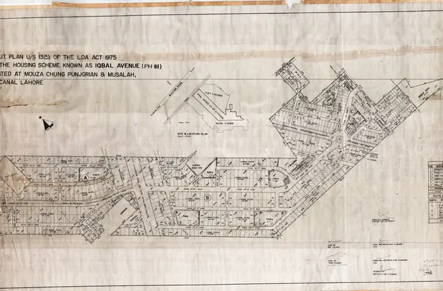 Iqbal Avenue Phase 3 map