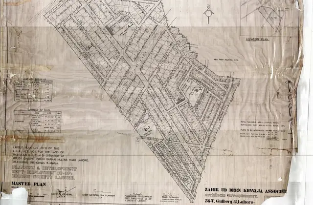P & D Housing Society map