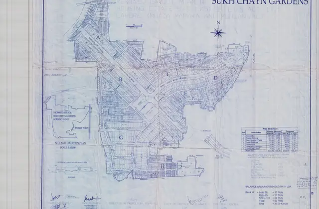 Sukh Chayn Gardens map