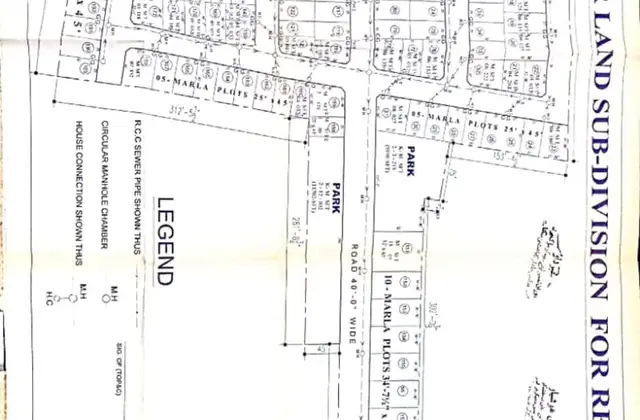 Rehman Gardens map