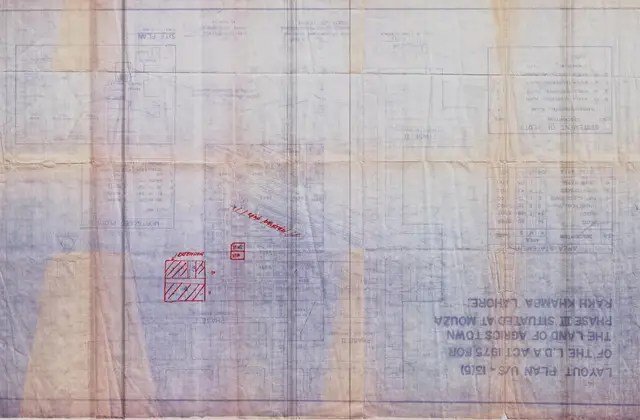 Agrics Town PH-III approved layout plan