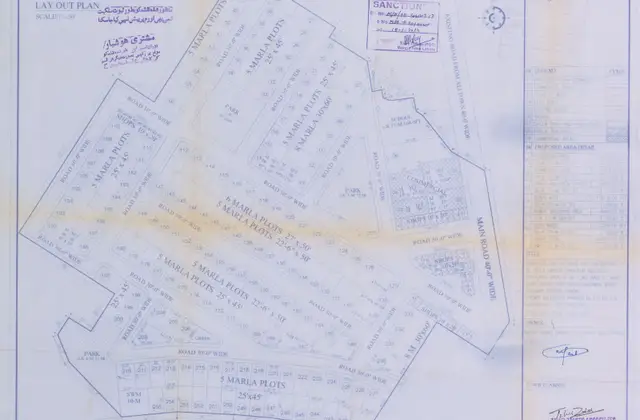 Al Hafeez Garden Ibrahim Block map