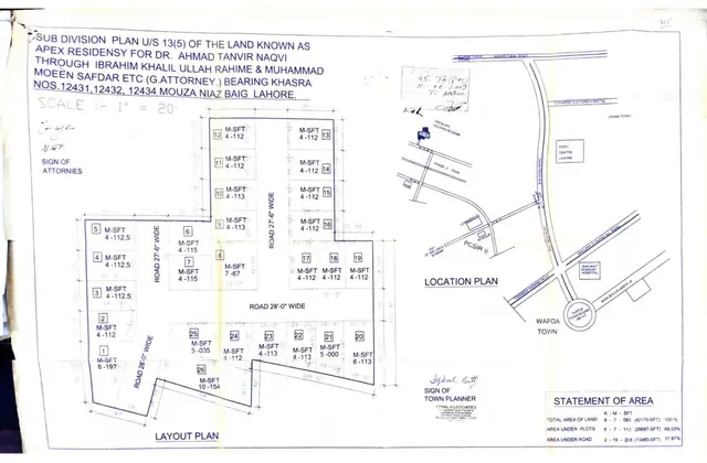 Apex Residency map
