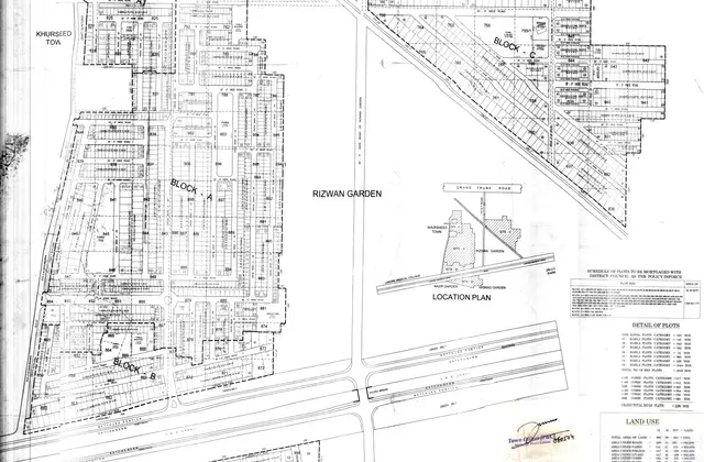 Canal Forts Housing Scheme map