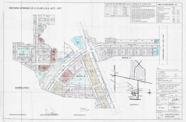 Eden Abad Extension Housing Scheme map