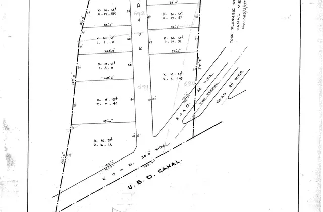 G.m. Riaz Land Subdivision map