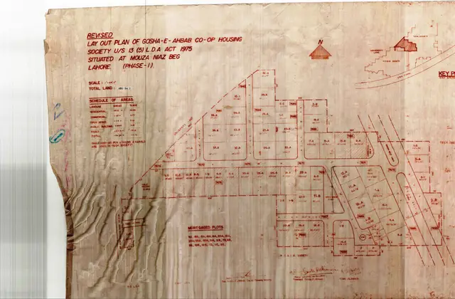Gosha-e-Ahbab PH-I map