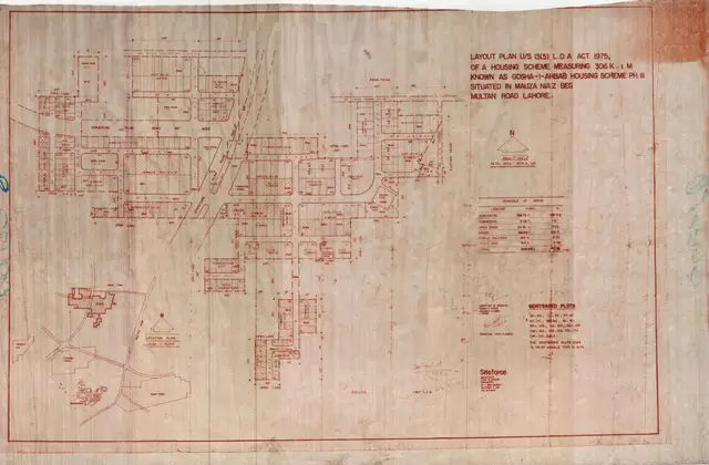 Gosha-e-Ahbab PH-III map