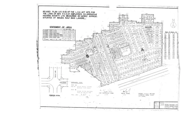 PCSIR Employees Chs PH-I map