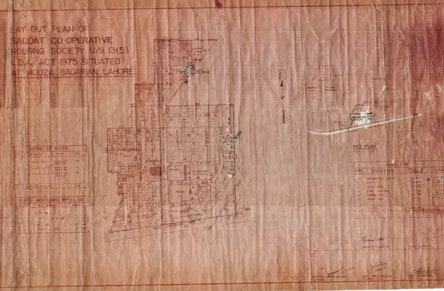 Saddat Cooperative Housing Society map