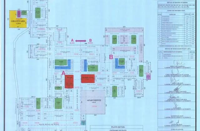 Safia Homes Housing Scheme map
